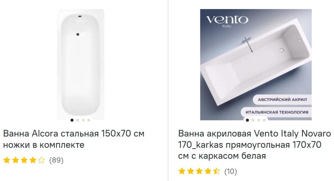 Ванны посмотреть