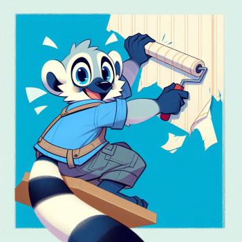 Снятие старых обоев