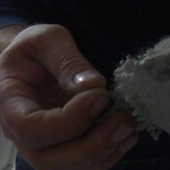 Демонтаж стяжки с фиброй